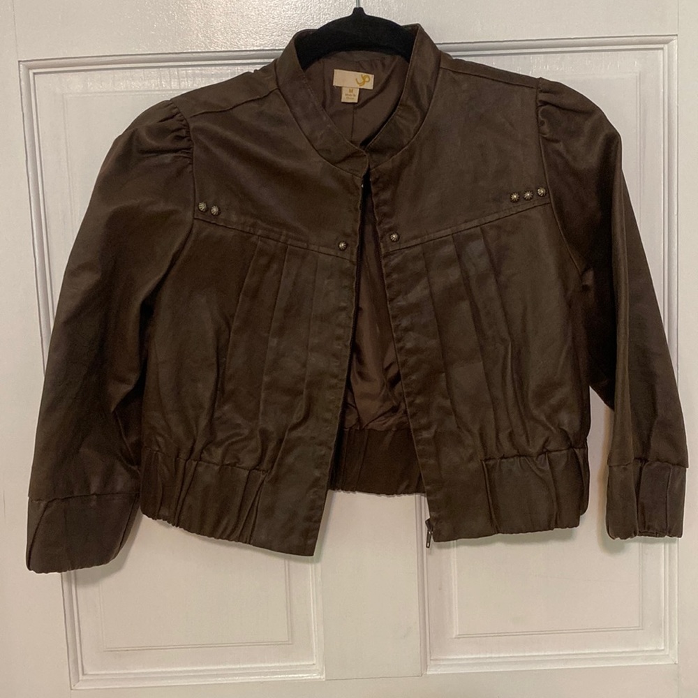 Beautiful vintage faux leather jacket (worn once in 15 years)